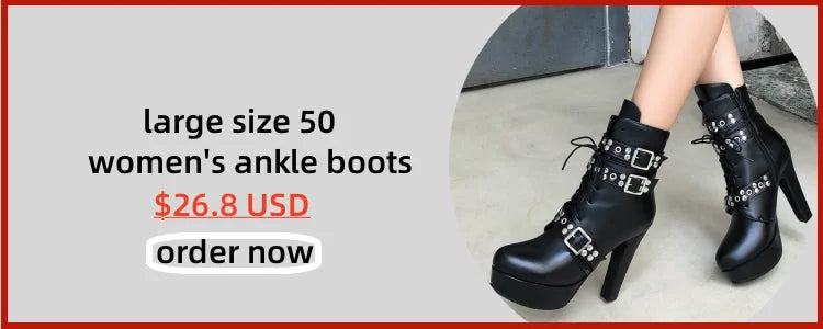 Women High Boots Sexy Zipper Black Red White Knee High Boot Thin Heels Patent Women's Autumn Winter Dance Shoes Large Size 45 48