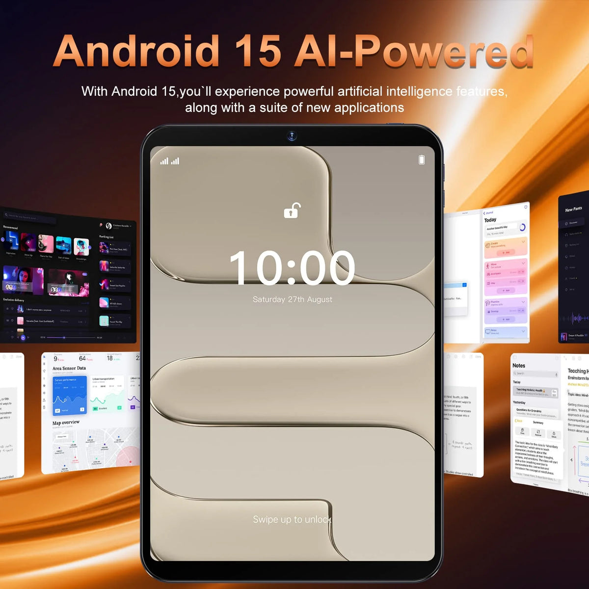 Original Global Version Hot Sale Tablet Pad 17 Pro 10.1 Inch HD 4K Android 15 16GB+1T 10000mAh 5G Dual SIM WiFi GPS 2026 New Tab