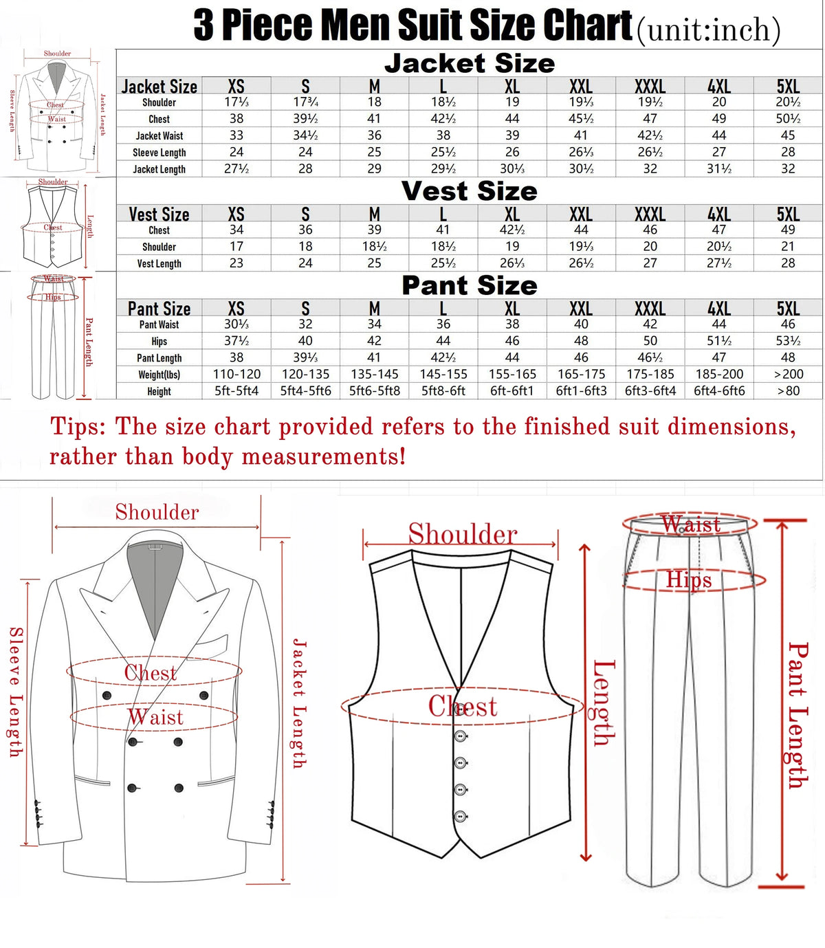 3 Pieces Men's Suits Black Men Office Double Breasted Suit Outfits Formal Wedding Business Casual Male Suits Jacket+Vest+Pant