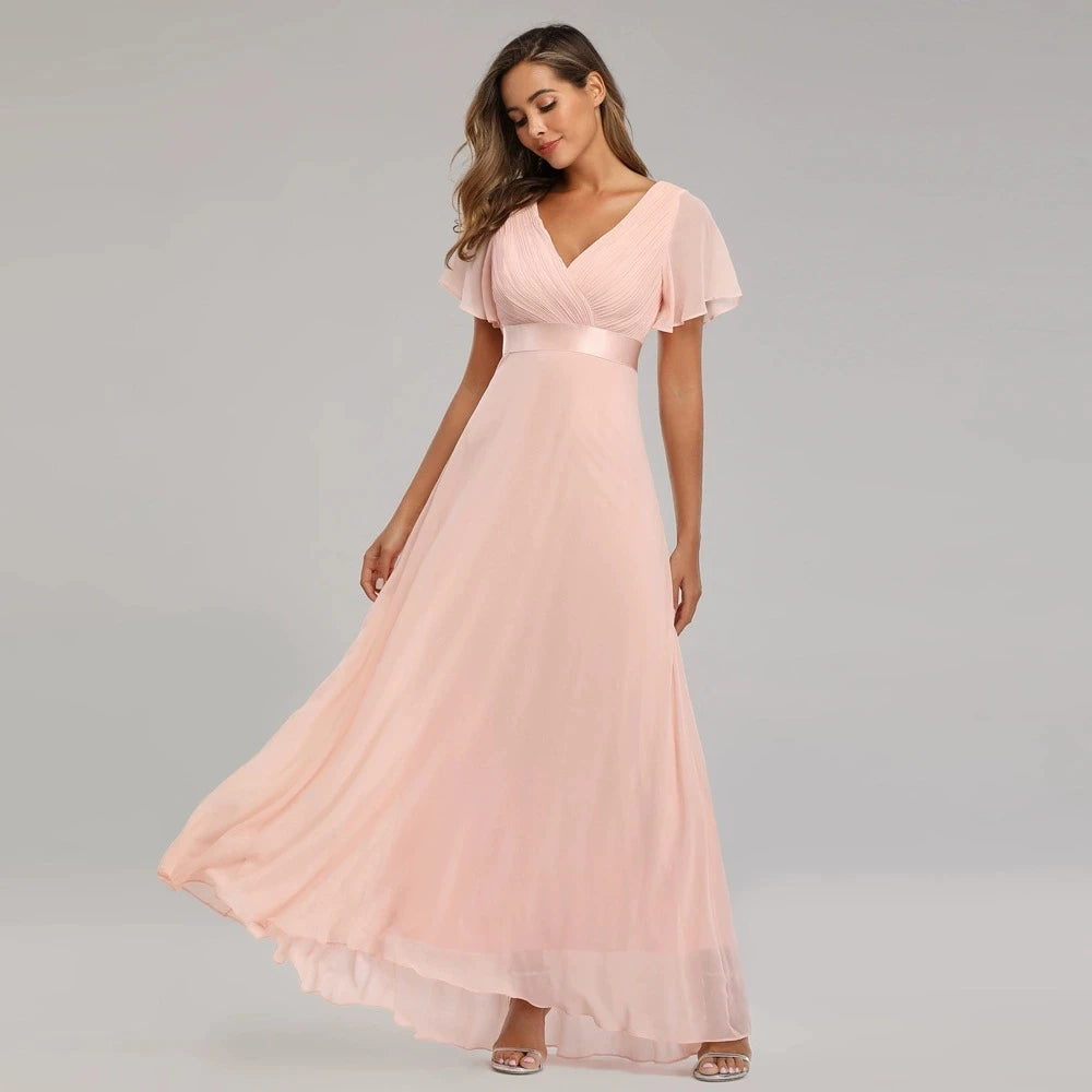 Women's Long Dresses Elegant Green Tulle Evening Dress with Sequins Plus Size Formal Party Gown