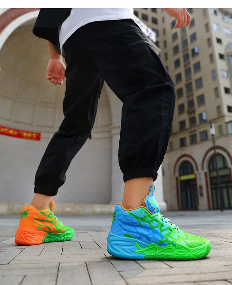 Men Basketball Shoes Outdoor Unisex Breathable Athletic Unisex Trainer Women High Quality Sneakers Running Light Sports Shoes