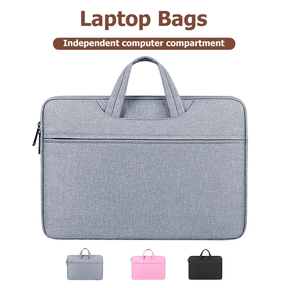 for MacBook Xiaomi Huawei ASUS Notebook Bags Shockproof Laptop Sleeve Handbag 11-16 Inch Ultra Thin Business Briefcase