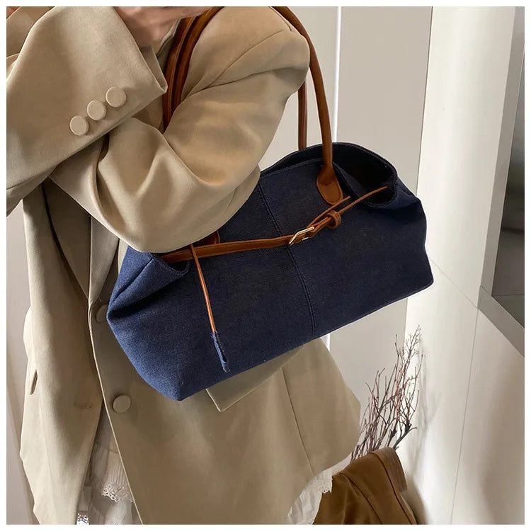 2026 High Quality Fashionable Versatile Commuting Handbag Simple Casual Large Capacity Single Armpit Shoulder Bag for Women