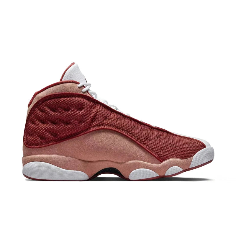 Nike Jordan Air Jordan 13 Retro Versatile,Lightweight,Soft, and Responsive Mid-Top Basketball Shoes for Men – Orange  DJ5982-601