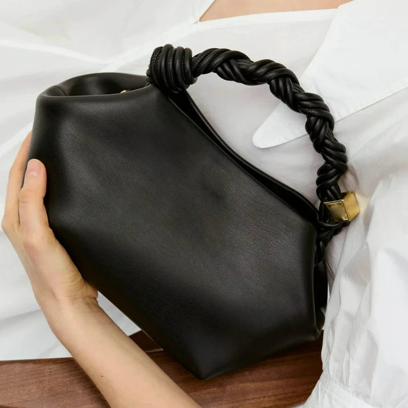 Large Paris Designer Ins New Trendy Crossbody Bag 2026 Hot Y2K Hexagonal Woven Clouds Shoulder Handbag Women with Premium Feel