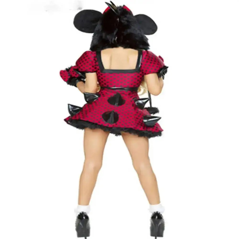 Halloween Cosplay Deluxe Plush Monster Animal Costume Adult Fox Cat Girl Cosplay Costume Halloween Costumes Women Fancy Party