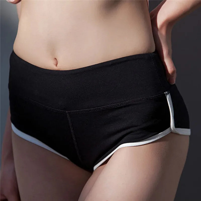 Sport Shorts Summer Women High Waist Elasticated Seamless Fitness Leggings Push Up Gym Training Gym Tights Pocket Shorts