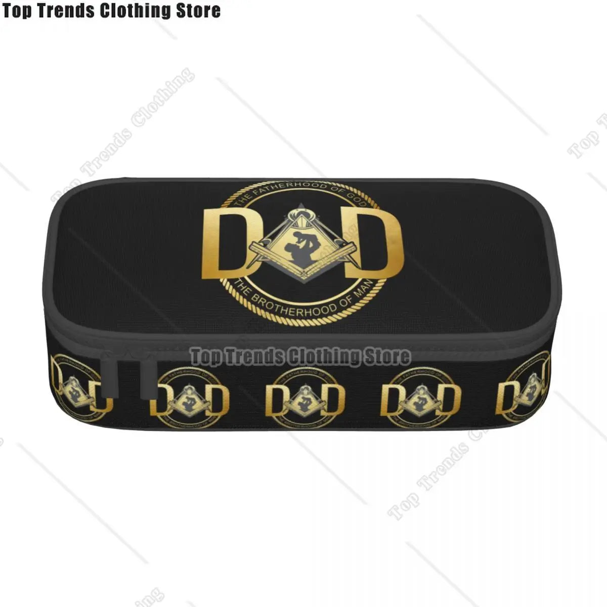 Kawaii Masons Masonic Freemason Pencil Cases for Girl Boy Big Capacity Mason Freemasonry Pencil Pouch Stationery