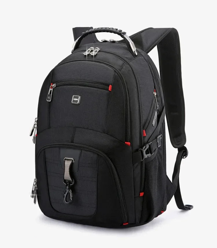 2026 Swiss-Multifunctional bags Durable 17 Inch Laptop Backpack, Travel Bag,College Bookbag,USB Charging Port,Water Resistant