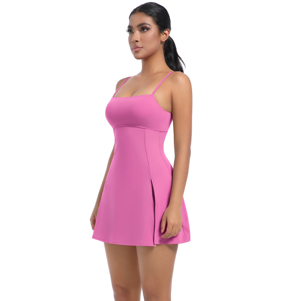 Women Yoga Tennis Skirts Gym Golf Running Sports Fitness Jumpsuit Skirt Sports Overalls Fitness Suits Gym Tracksuit Dance Skirt