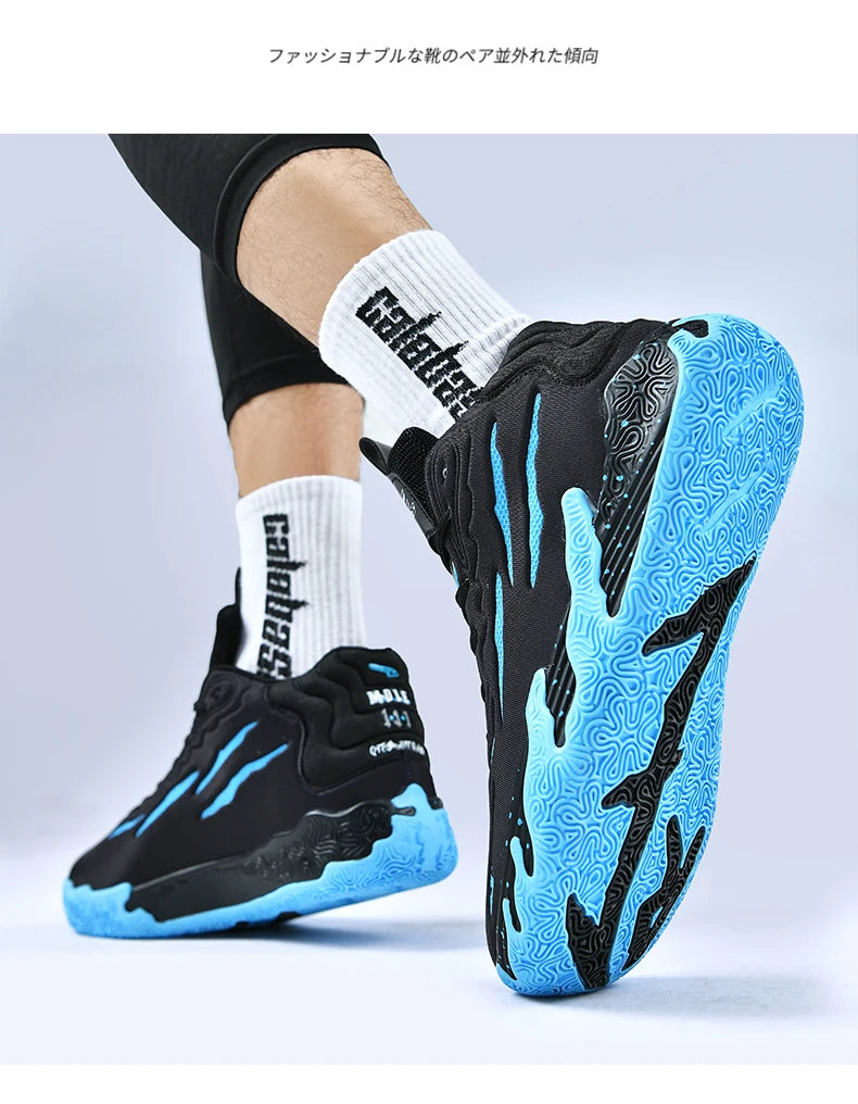 Three Ball Three Generation Lamelo Ball MB.01 Basketball Shoes Men's Actual Combat Cushioned Low-Top Sneakers Cushioned Rebound