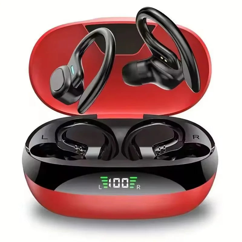 Original Wireless Earphones Ture Wireless Earbuds Ear Hook Sports HiFI Stereo Waterproof Headset With Mic TWS Headphone