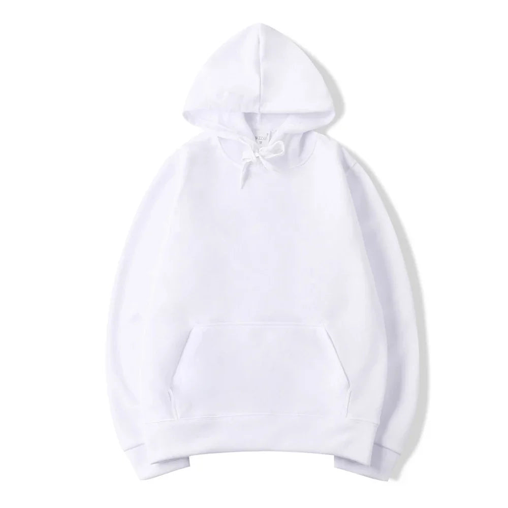 Men Hoodies Women Pullover Spring Autumn Casual Hoodie Sweatshirts Solid Color Hoodies Oversize Black Sweatshirt For Male