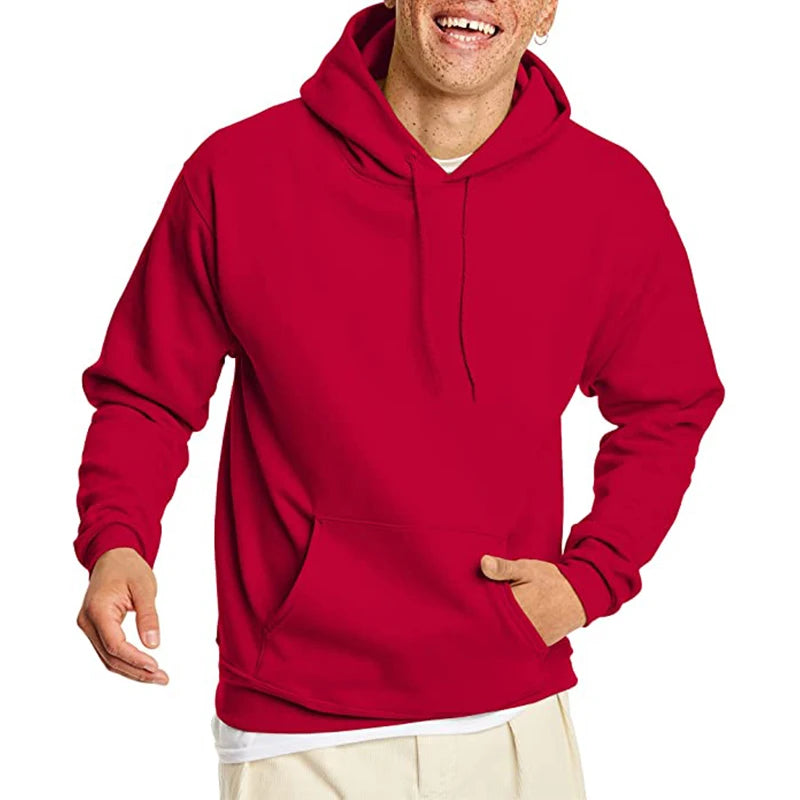 Men's Hoodies Women Pullover Spring Autumn Casual Hoodie Sweatshirts Solid Color Hoodies Oversize Black Sweatshirt For Male