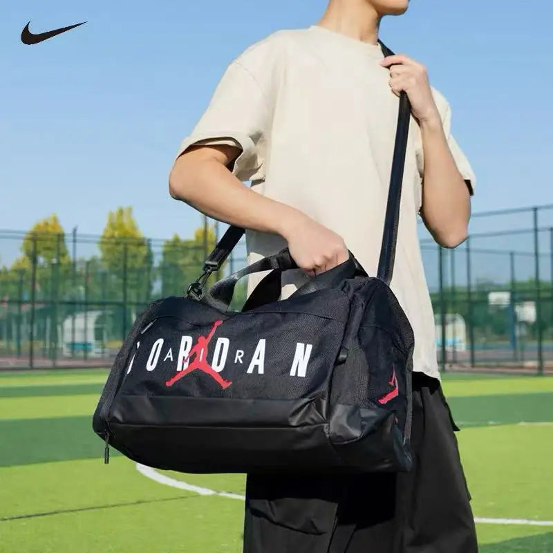 Nike Unisex Training Bag 2026 New Arrival Large Capacity Travel Bag Crossbody Duffle Bag Outdoor Luggage Handbag JD2243027GS-002