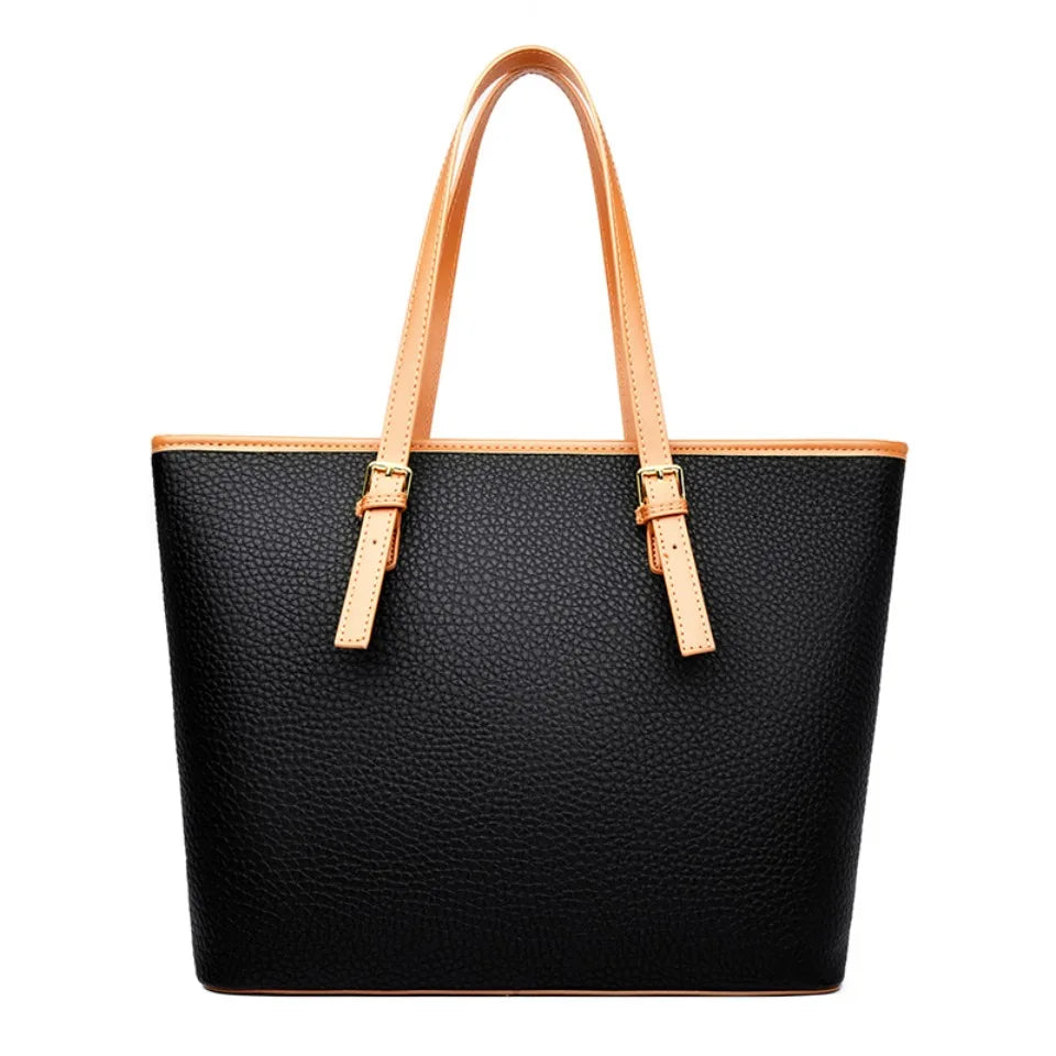 Genuine Brand High Quality Leather Casual Tote Luxury Handbags Women Bags Designer Shoulder Top-handle Bags for Women Sac