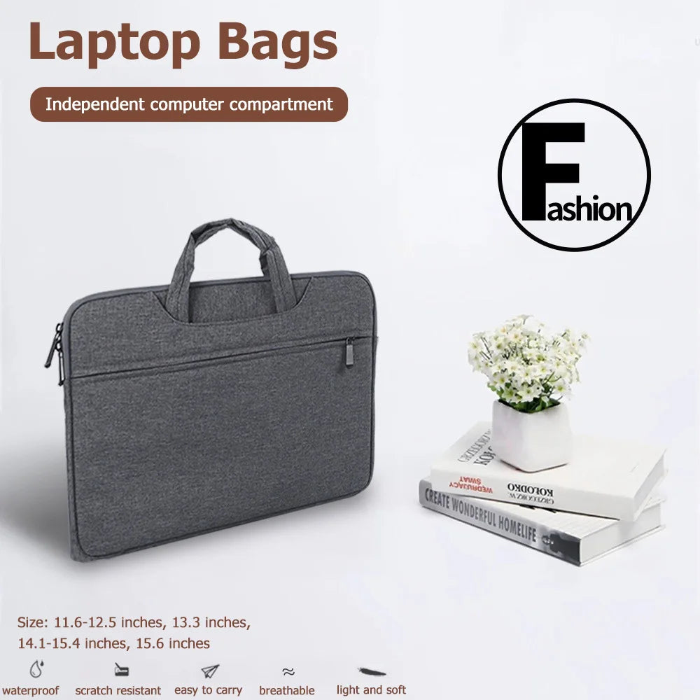 for MacBook Xiaomi Huawei ASUS Notebook Bags Shockproof Laptop Sleeve Handbag 11-16 Inch Ultra Thin Business Briefcase