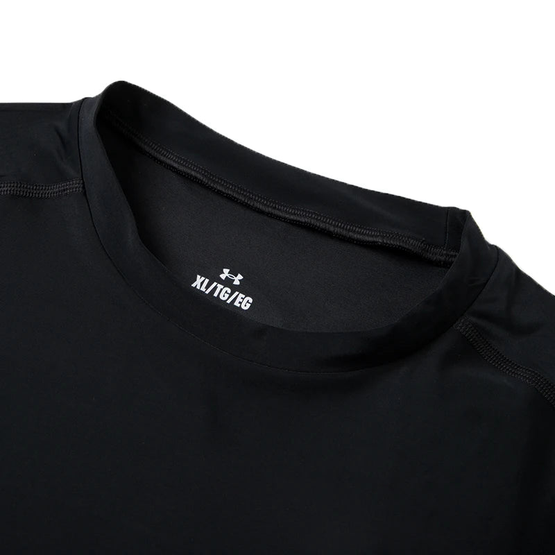 Under Armour T-Shirt Men's Sportswear Fitness Training Weightlifting Workout Compression Long-Sleeve Pullover Top 1387696-001