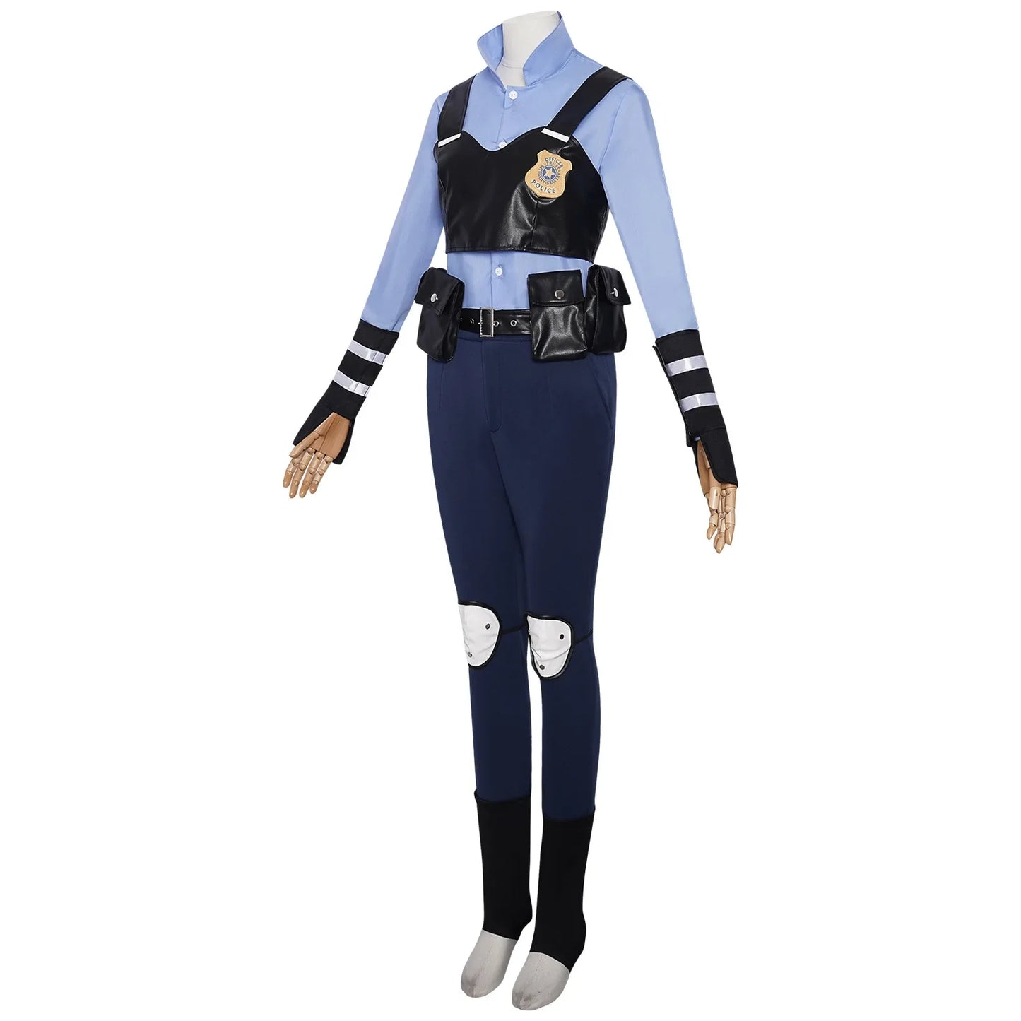 Zootopia Judy Hopps Police Uniform | Kids Adults Cute Cosplay Costume, Halloween Carnival Themed Party Outfit