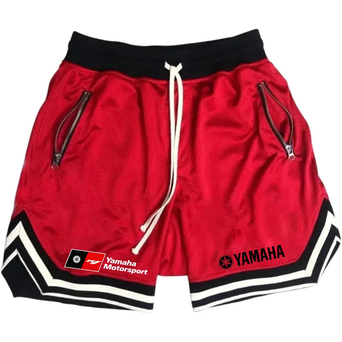 Yamaha Racing Men's Solid Color Sport Pants - Fashion Short Pants Style - Trendy 2026 Men's Sport Pants