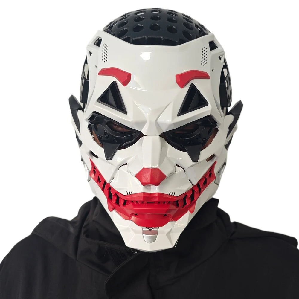 Cyberpunk Masks Clown Braids 2d Cosplay Resin Custom Products Halloween Anime Role-Playing Props And Gifts Toys
