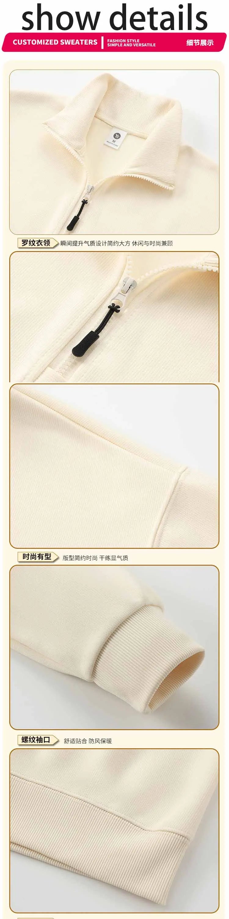 Reebok men's half-zip stand-up collar lightweight pullover for spring and autumn, suitable for outdoor activities such as hiking