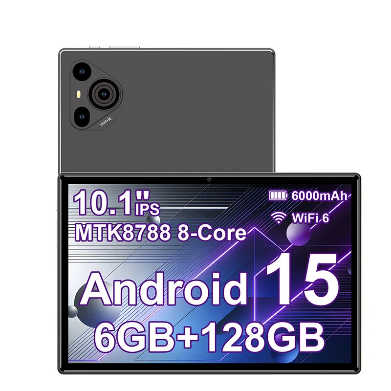 2026 New Google Pad 10.1 Inch Tablets Octa Core 6GB RAM 128GB ROM Dual 4G LTE 5G WiFi Android Tablet PC 6000mAh