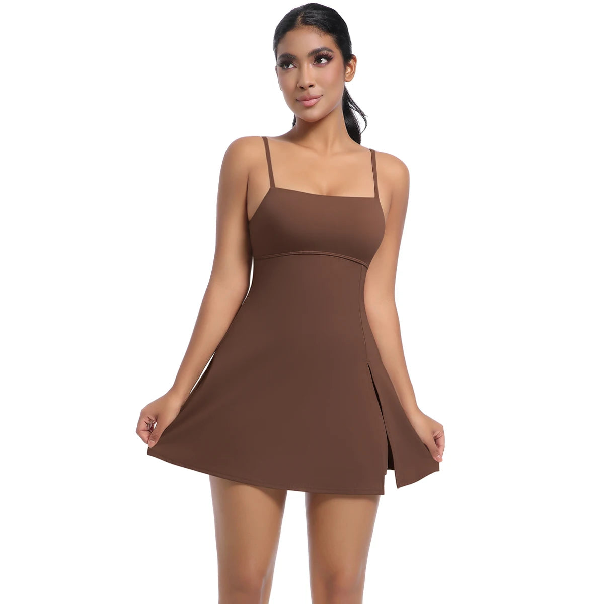 Women Yoga Tennis Skirts Gym Golf Running Sports Fitness Jumpsuit Skirt Sports Overalls Fitness Suits Gym Tracksuit Dance Skirt