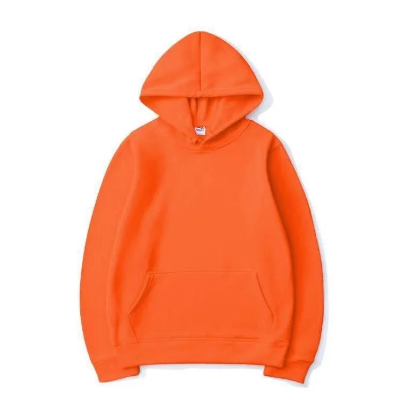 New Men Casual Hoodies Women Warm Hoodies Spring Autumn Pullovers Fashion Black Multiple Colour Oversized Sweatshirts Top