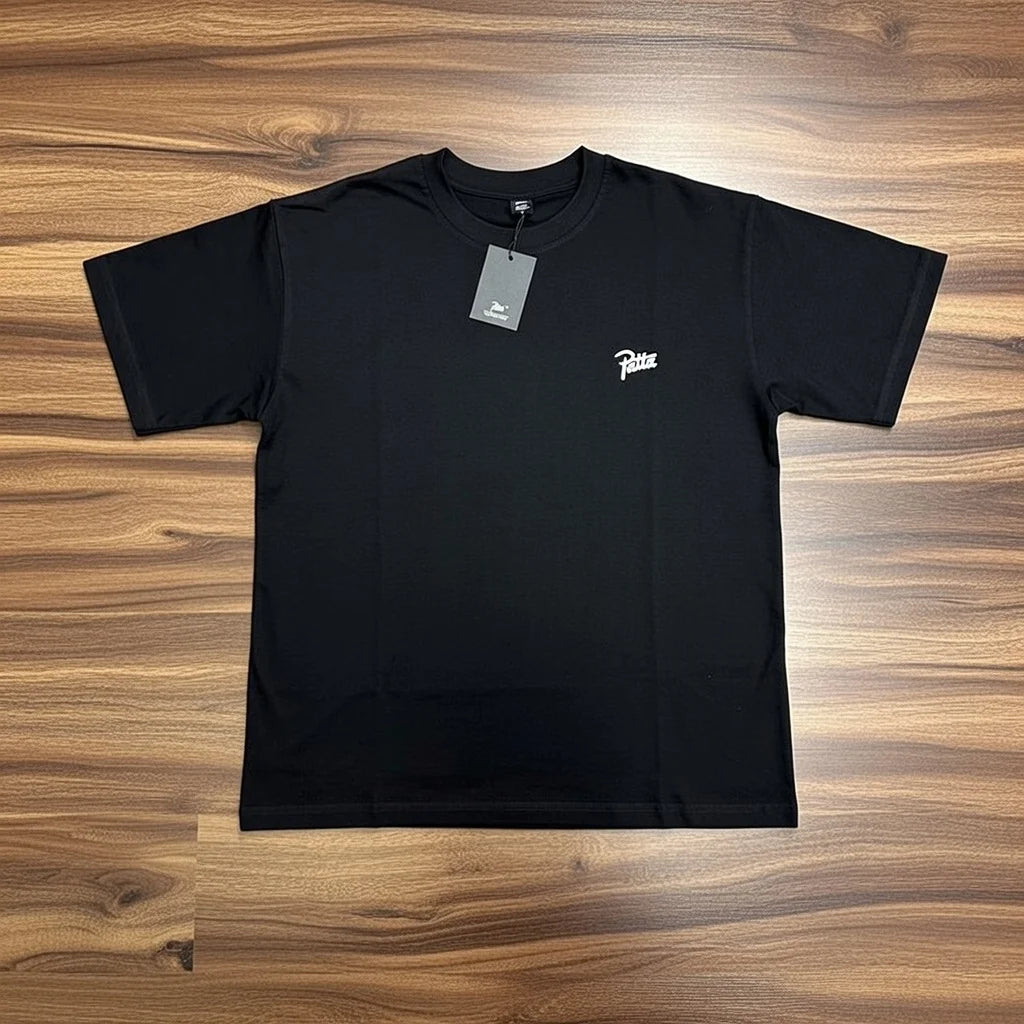 New Arrival Patta Tshirt American Street Style with Palm Tree Star Print Man Short Sleeve Tops