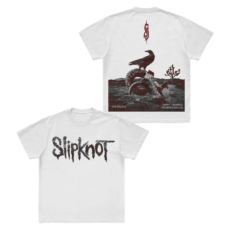 Photo SLIPKNOT Gothic Style Band T-Shirt 100% Cotton Graphic Tee Men Women Summer Streetwear Top