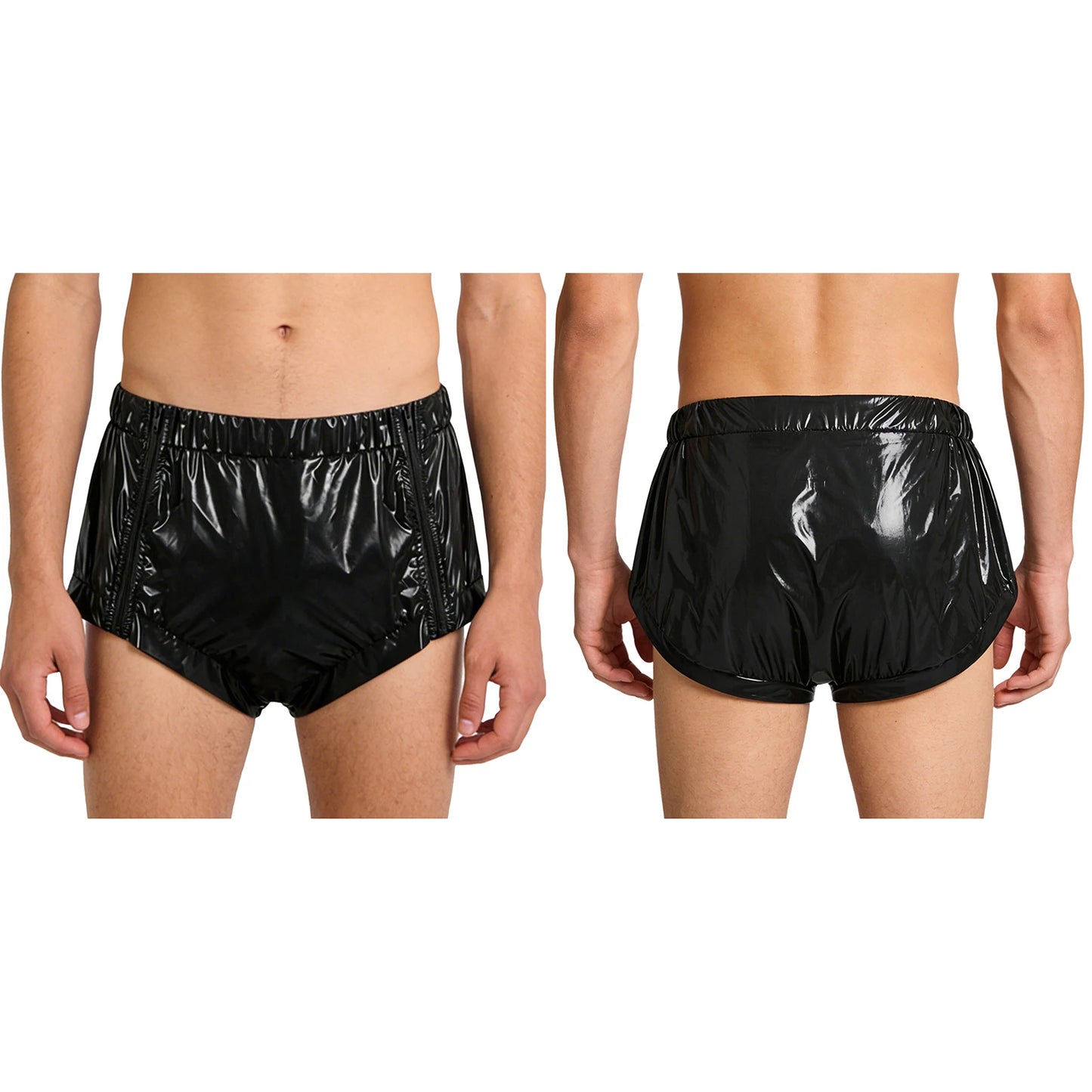 Unisex Leak-proof Diaper Cover Underwear Both Tear-away Waterproof Reusable Briefs for Elderly Caring Nursing Special Needs
