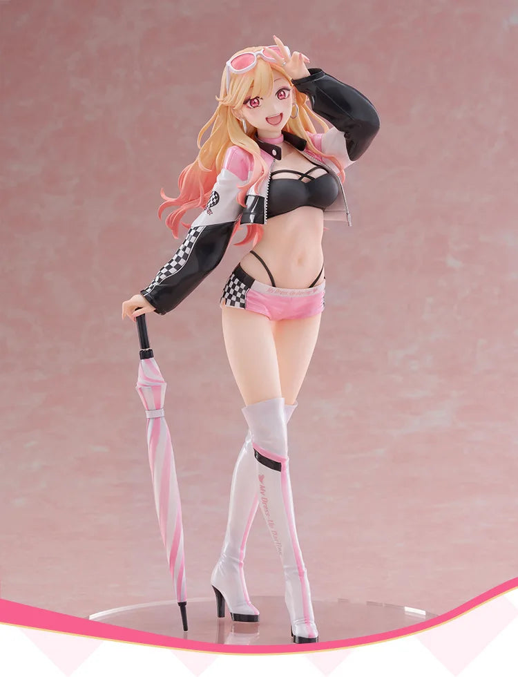 Marin Kitagawa Cosplay Costume My Dress Up Darling Race Suit Halloween Party Outfit for Women Anime Roleplay