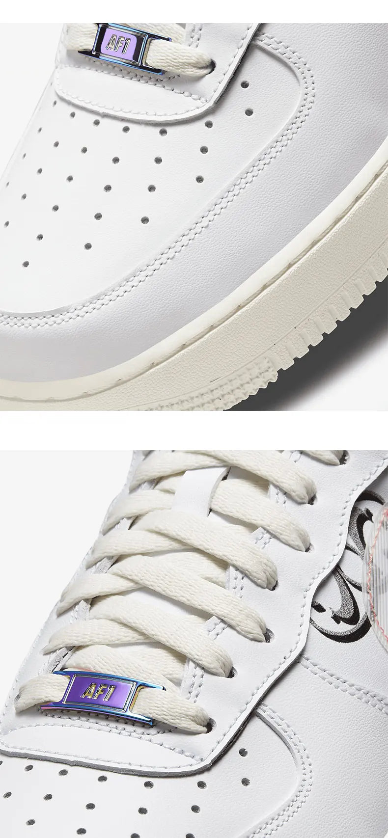 Nike genuine AIR FORCE 1 low cut men's sports and leisure board shoes DM5447-111