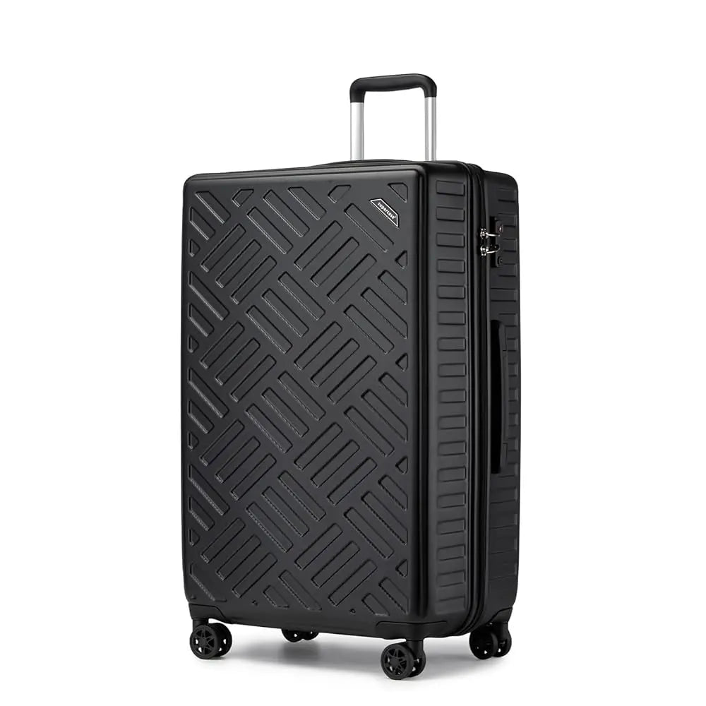 Kono 20/24/28 Inch Large ABS+PC Hardshell Suitcase - 4 Spinner Wheel Lightweight Check-In Luggage with TSA Lock