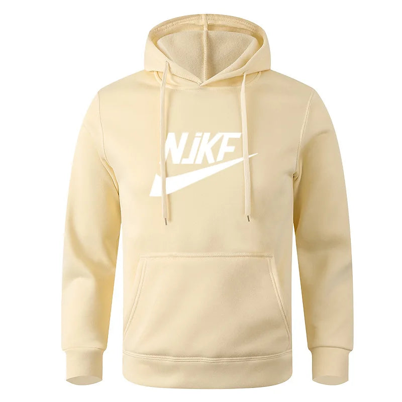 New autumn and winter men's and women's fleece hoodies for foreign trade, casual sports, fashionable men's hoodies