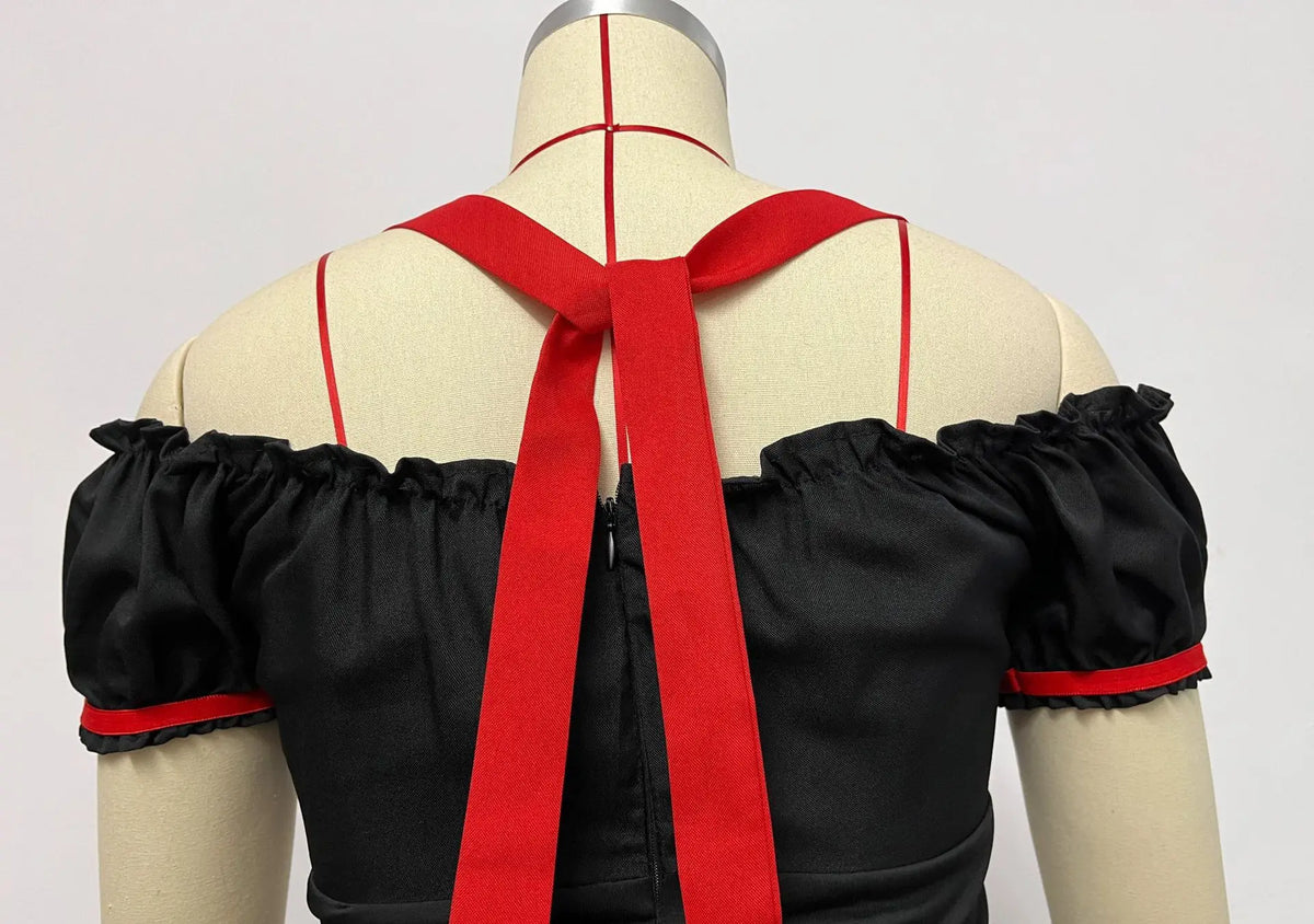 Adult Women Halloween Cosplay Red Heart Princess Queen of Hearts Alice in Wonderland Poker Queen Cosplay Masquerade Costumes