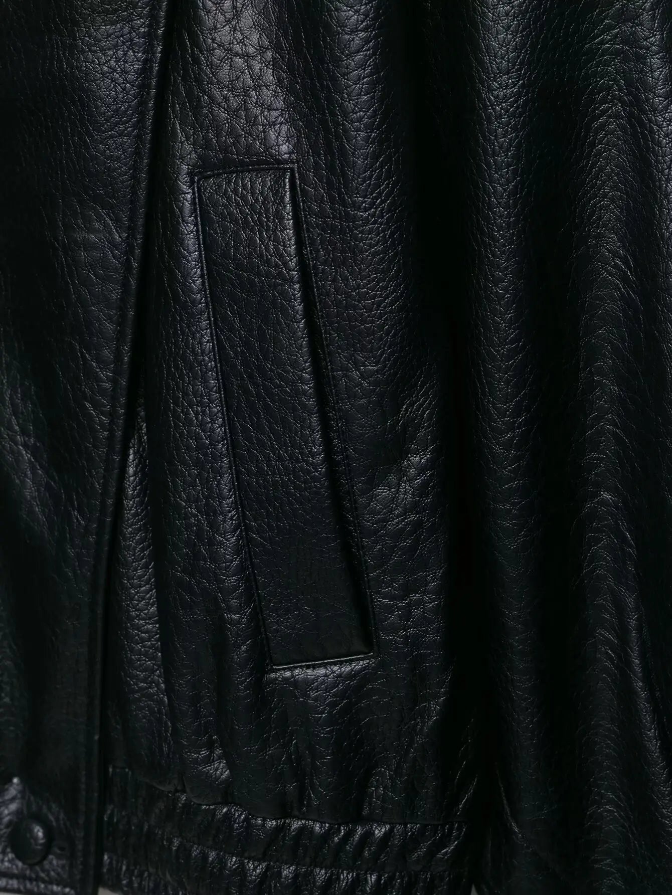 TFMLN 2026 Winter Women Faux Leather Loose Jacket High Street Stand Collar Long Sleeve Coat Fashion Zipper Thicken Outwear