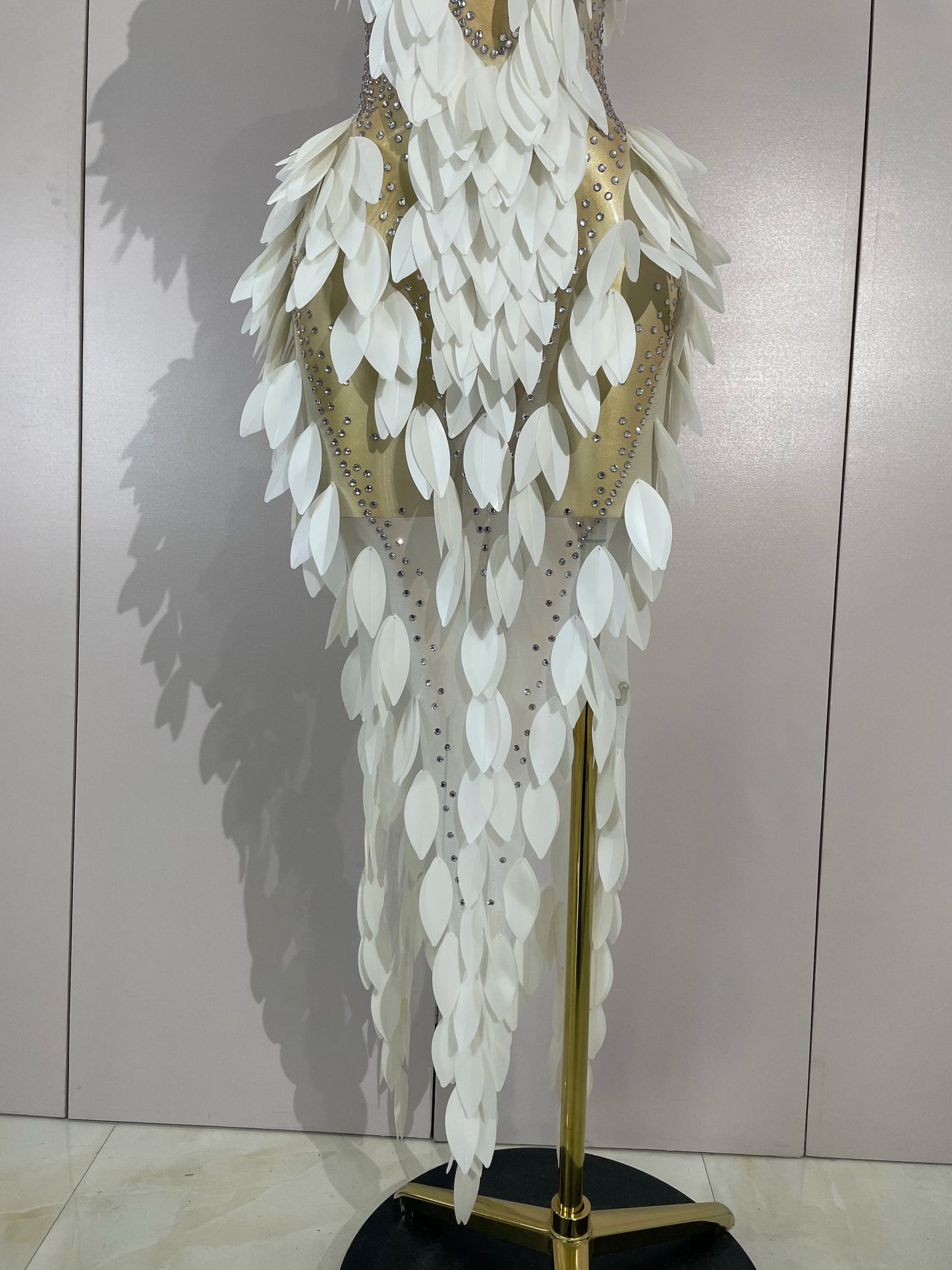 2026 Elegant Pearl Transparent Mesh Long Dress Women Evening Party Birthday Wedding Gown Red Carpet Celebrity Sexy Stage Outfit