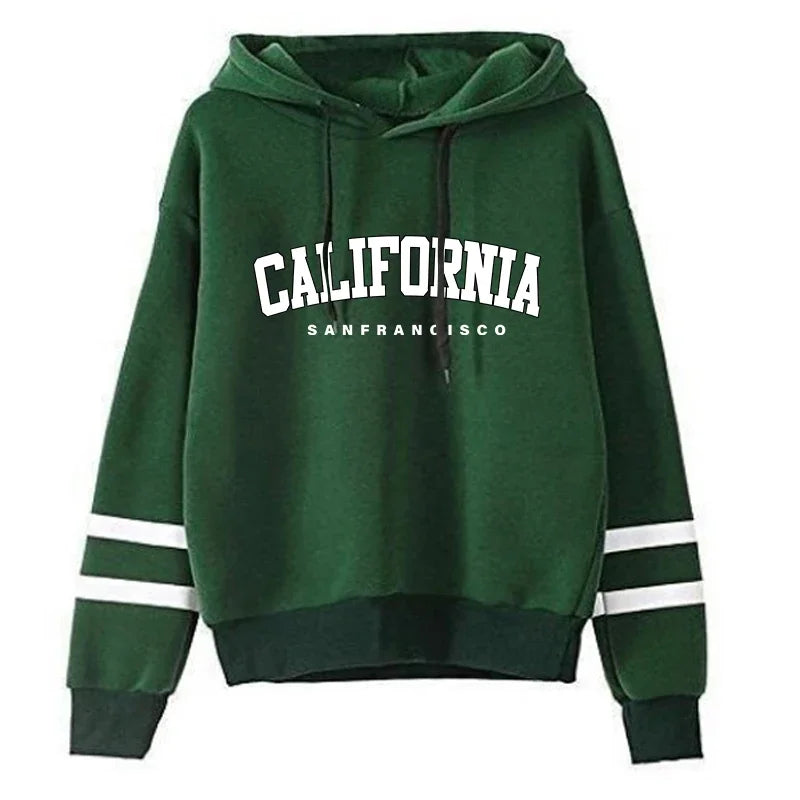 Hoodies Fashion Women's Sweatshirts Stripe Outdoors 2025 Sports Suit Jogging Casual Printing Daily Hot Sales Tracksuit Pullovers