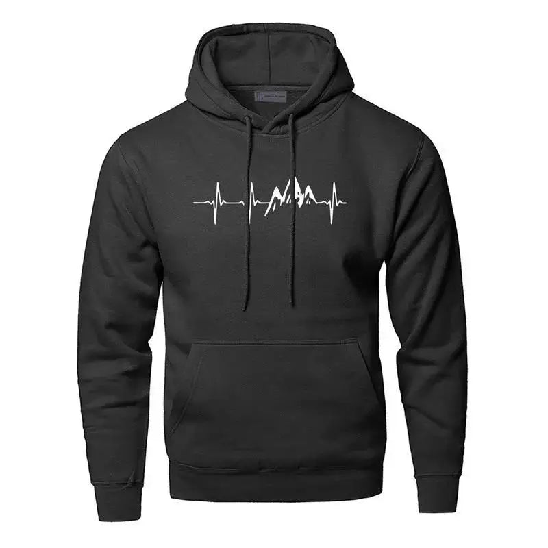Men's and Women's Casual Hoodies Autumn and Winter New Street Fashion Casual Sportswear Soft Loose Long-Sleeved Adult Pullover