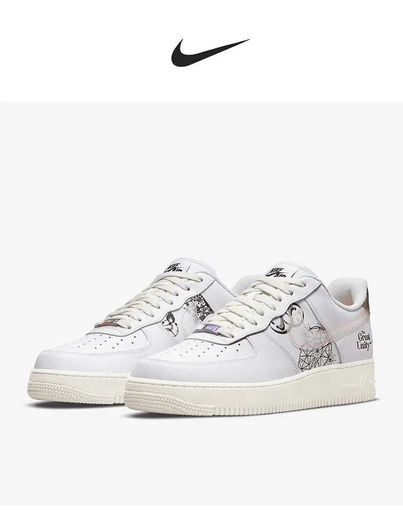 Nike genuine AIR FORCE 1 low cut men's sports and leisure board shoes DM5447-111
