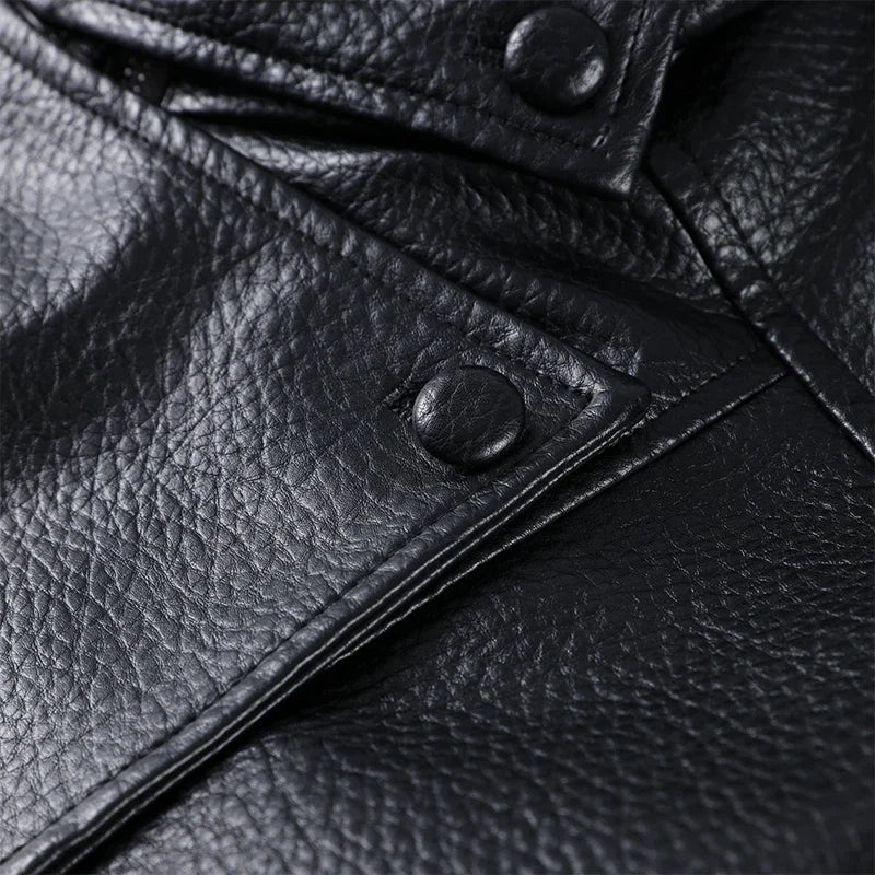 Fashion Leather Women's Jacket Y2k Street Single-breasted High Neck Female Coats 2026 Autumn Black Pu Long Sleeve Lady Jackets