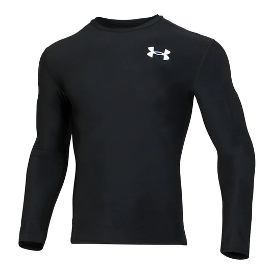 Under Armour T-Shirt Men's Sportswear Fitness Training Weightlifting Workout Compression Long-Sleeve Pullover Top 1387696-001