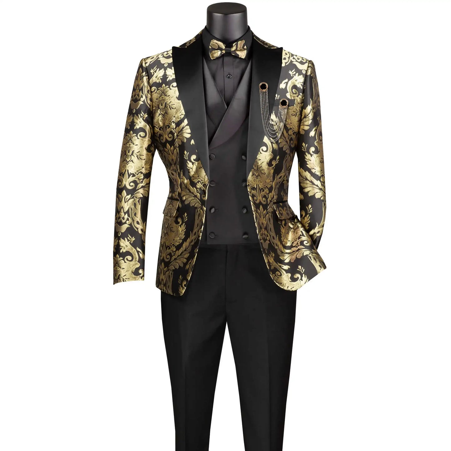Latest Designs Printed Floral Mens Suits For Wedding Shawl Lapel Groom Tuxedos Slim Fit Terno Masculino Prom Party 3 Pieces Set