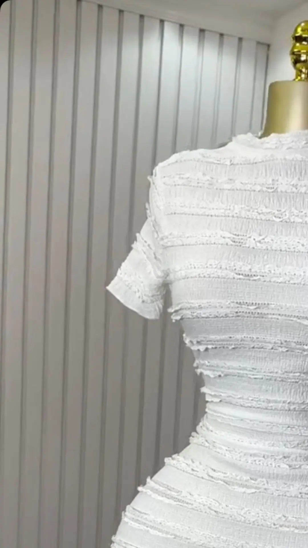 Women Dress Long Dresses Round Neck Vestidos Short Sleeve Party Bodycon High Waist Irregularity Elegant White Wedding Spring