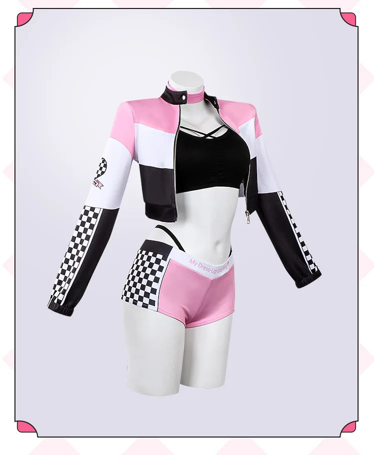 Marin Kitagawa Cosplay Costume My Dress Up Darling Race Suit Halloween Party Outfit for Women Anime Roleplay