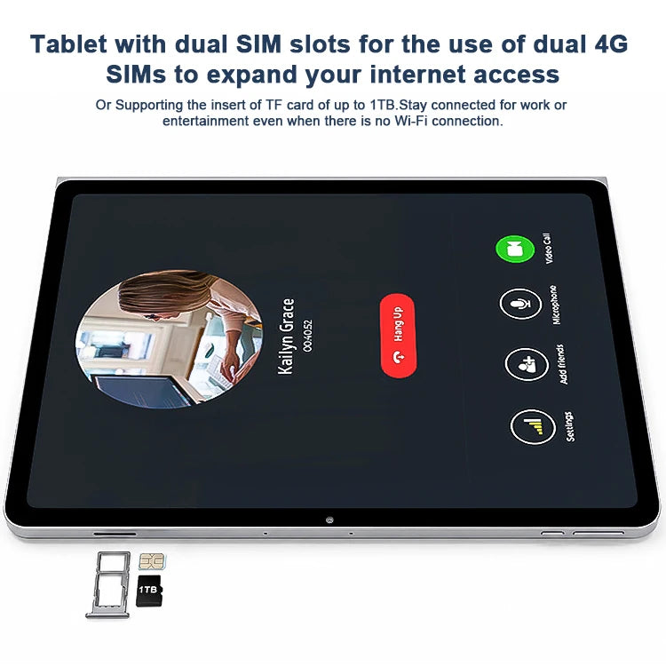 2026new 13.36" Android 16 Tablet Octa Core 1200x1920 FHD Multimedia Pad with 6 Hi-Fi Box Stereo Speakers Educational Professiona