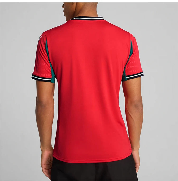 Puma genuine Portugal women's home fan edition men's short sleeved football jersey 780768-02