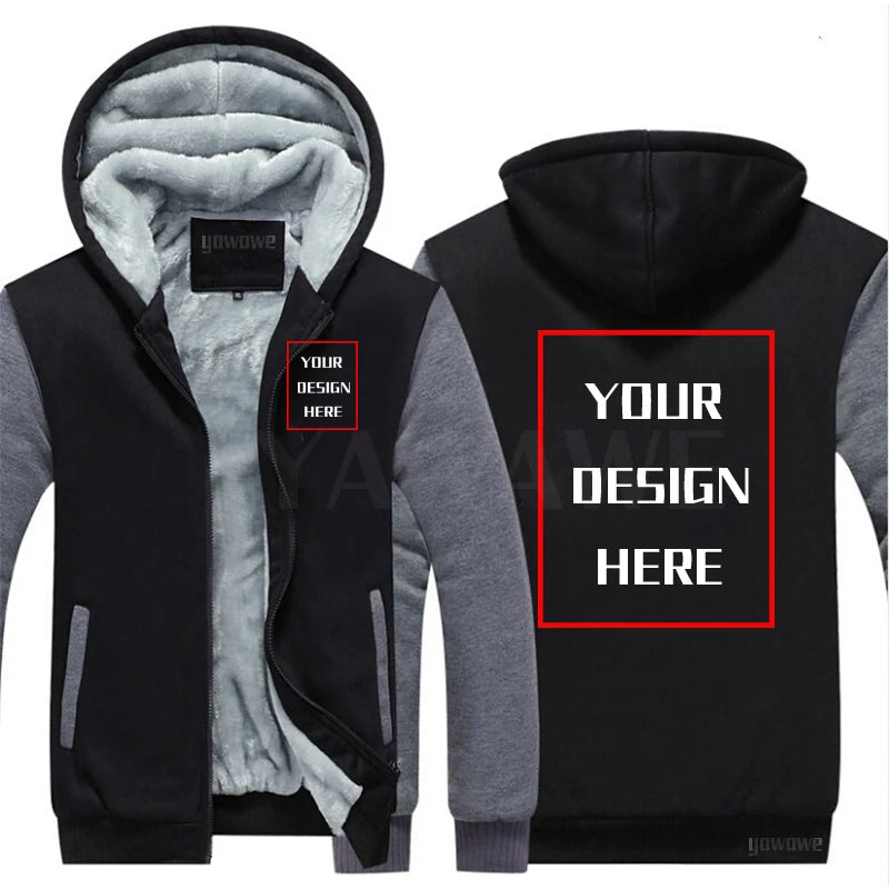 Customized Hoodies Men Breathable Boys Pullovers Customized Fashion Winter Hoody Minimalist Personalized Text Daily Wear Big